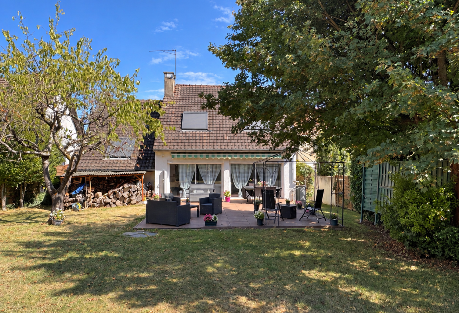 Dept (91) - A Vendre à Villabé - PAVILLON INDIVIDUEL EN FOND — photo 1