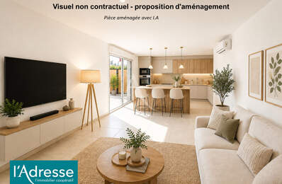 Appartement Le Pradet 3 pièces rez de jardin — photo du bien