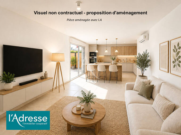 Appartement Le Pradet 3 pièces rez de jardin — photo 1