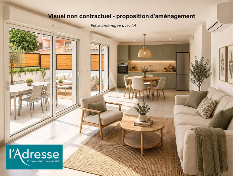 Appartement Le Pradet 4 pièces rez de jardin — photo 1
