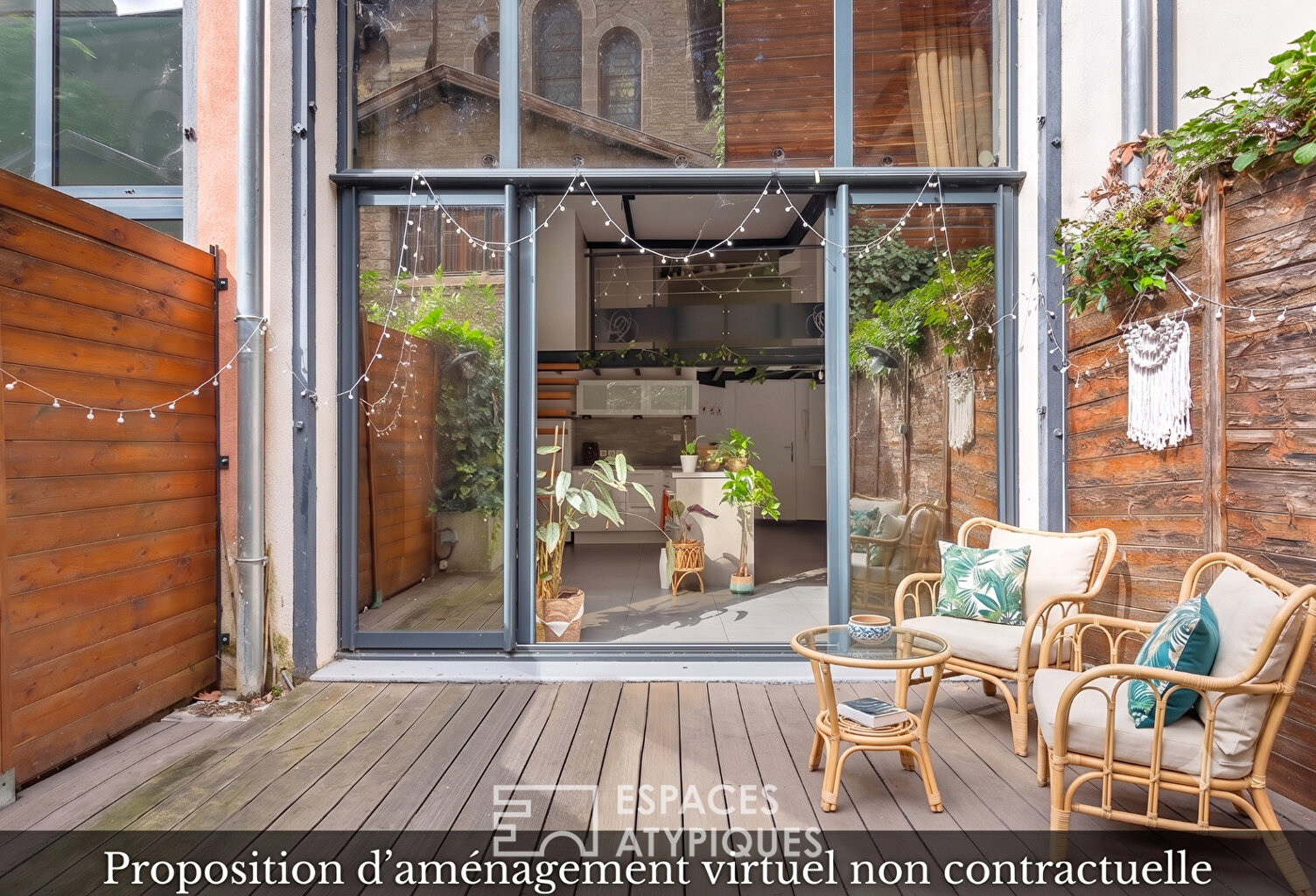 Loft avec terrasse dans un ancien atelier — photo 1