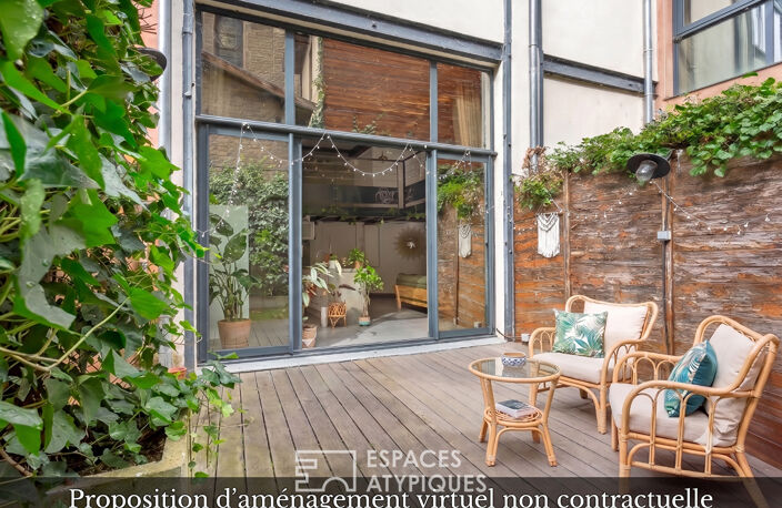 Loft avec terrasse dans un ancien atelier — photo 5