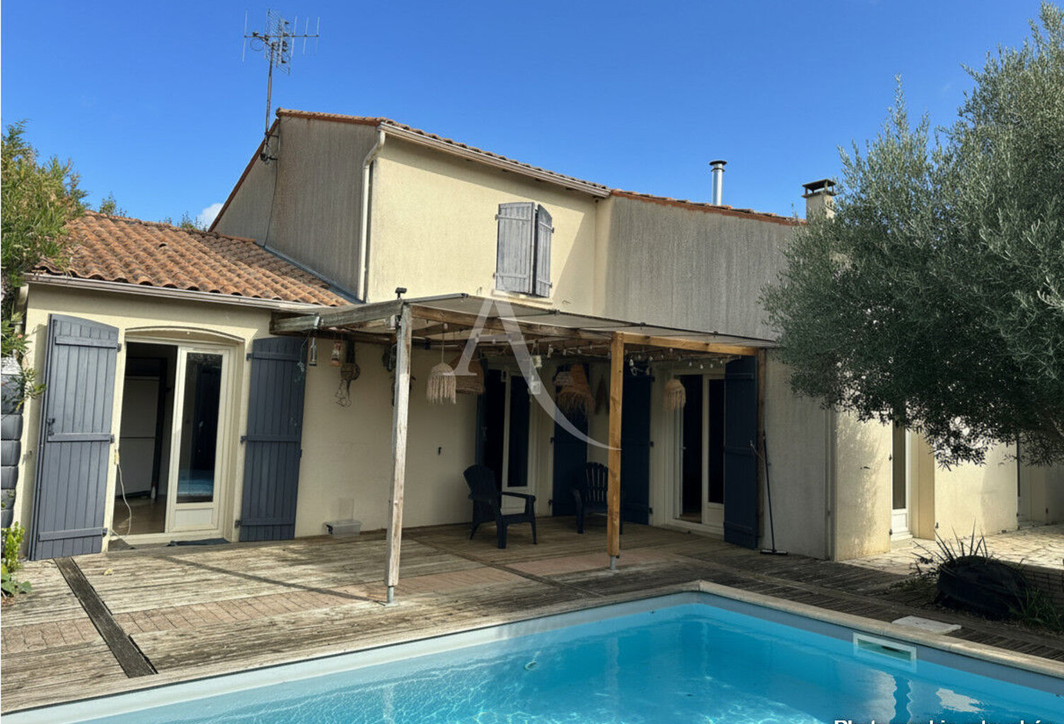 BREUIL-MAGNÉ,  BELLE MAISON FAMILIALE AVEC PISCINE ET GRAND TERRAIN — photo 1