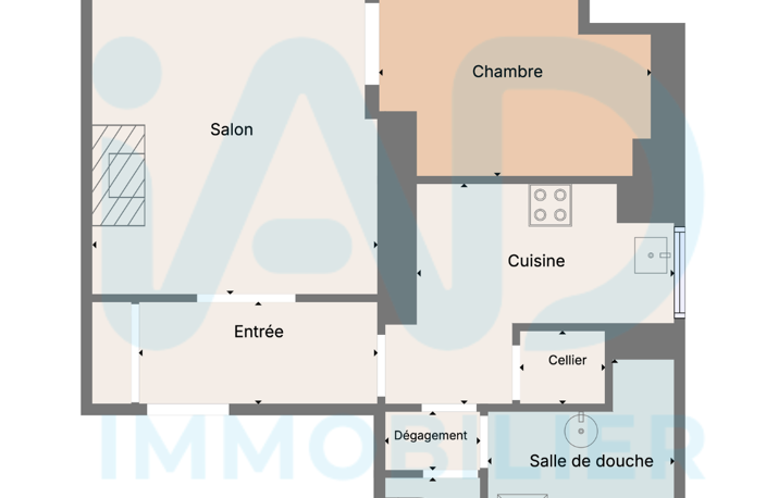Vente Appartement 2 pièces — photo 2