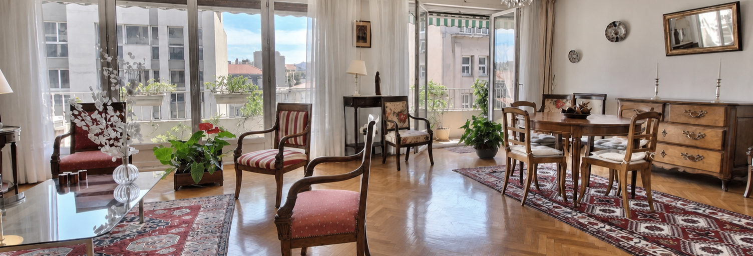 Appartement 3 Pièces 108 m² à vendre à Marseille 8 (13008)