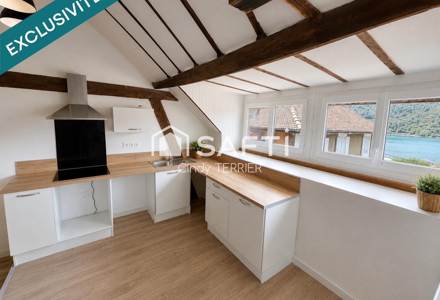 CHARAVINES  APPARTEMENT AVEC VUE LAC  57,63 M² HABITABLES / 85,86 M² AU SOL — photo 1