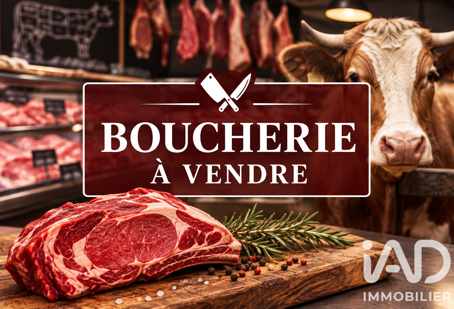 Vente Boucherie, Charcuterie 95 m&sup2; — photo 1