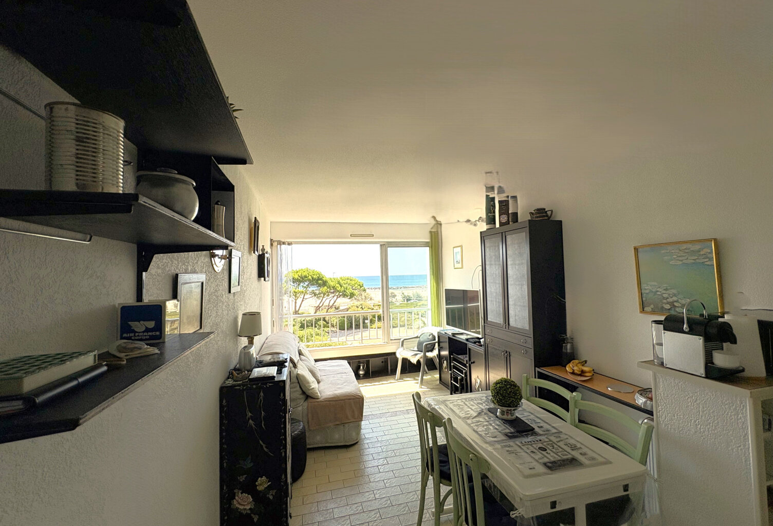Appartement T1  traversant SH 25 M2  avec loggia et  parking — photo 1