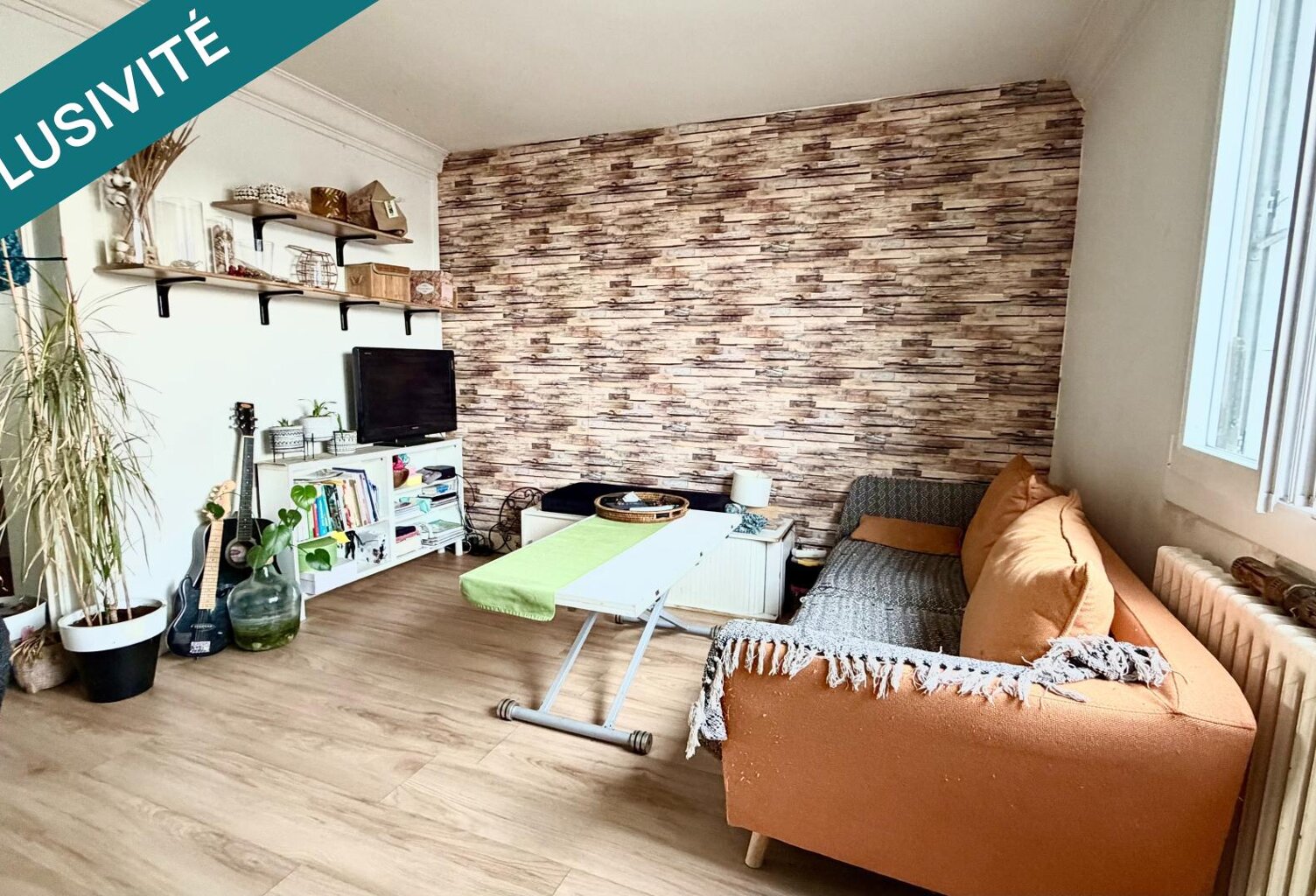 Appartement traversant de 70 m2 T4 avec balcon et garage — photo 1