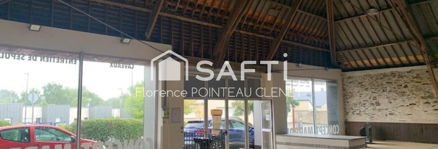 Commerce 2 Pièces 830 m² à vendre à Candé (49440)