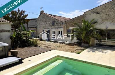 Lumineuse maison en pierre quatre chambres dont une en rdc, piscine, garage!! — photo du bien