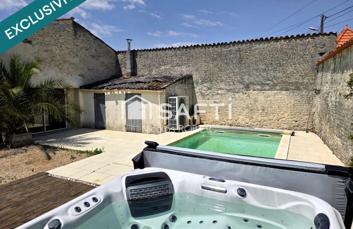 Lumineuse maison en pierre quatre chambres dont une en rdc, piscine, garage!! — photo 2