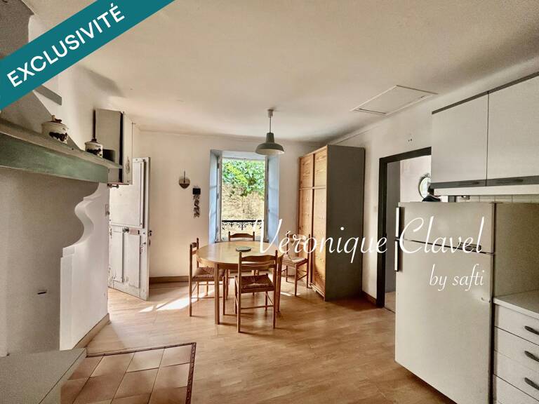Maison de village Cévenole en pierres enduites de 50m2 avec cave — photo 1