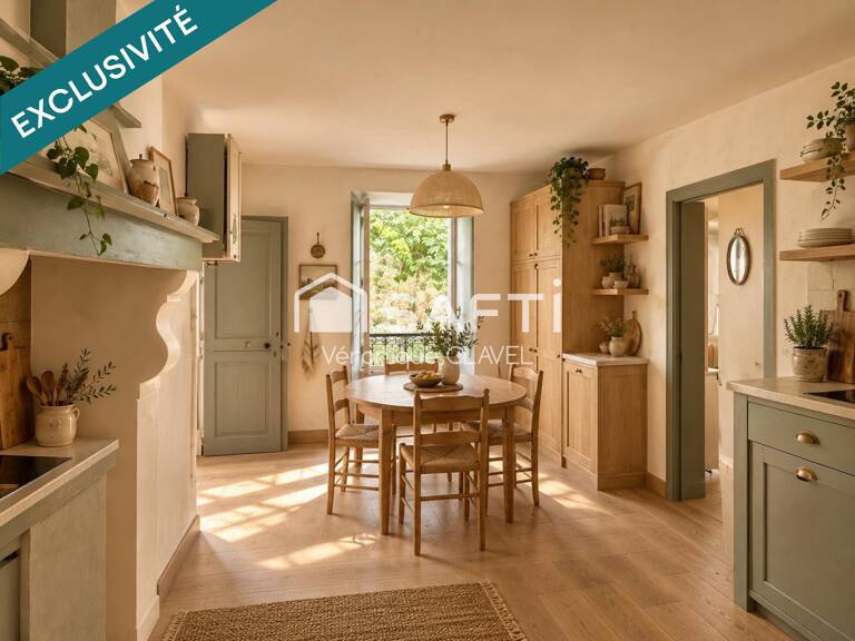 Maison de village Cévenole en pierres enduites de 50m2 avec  grande cave — photo 1