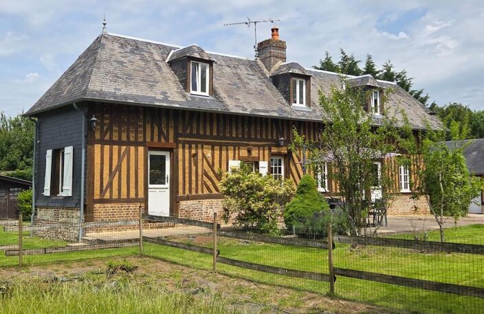 Maison Normande de 94 M2 avec un gîte de 45 M2 au calme sur un terrain de 7697 M2 — photo 3