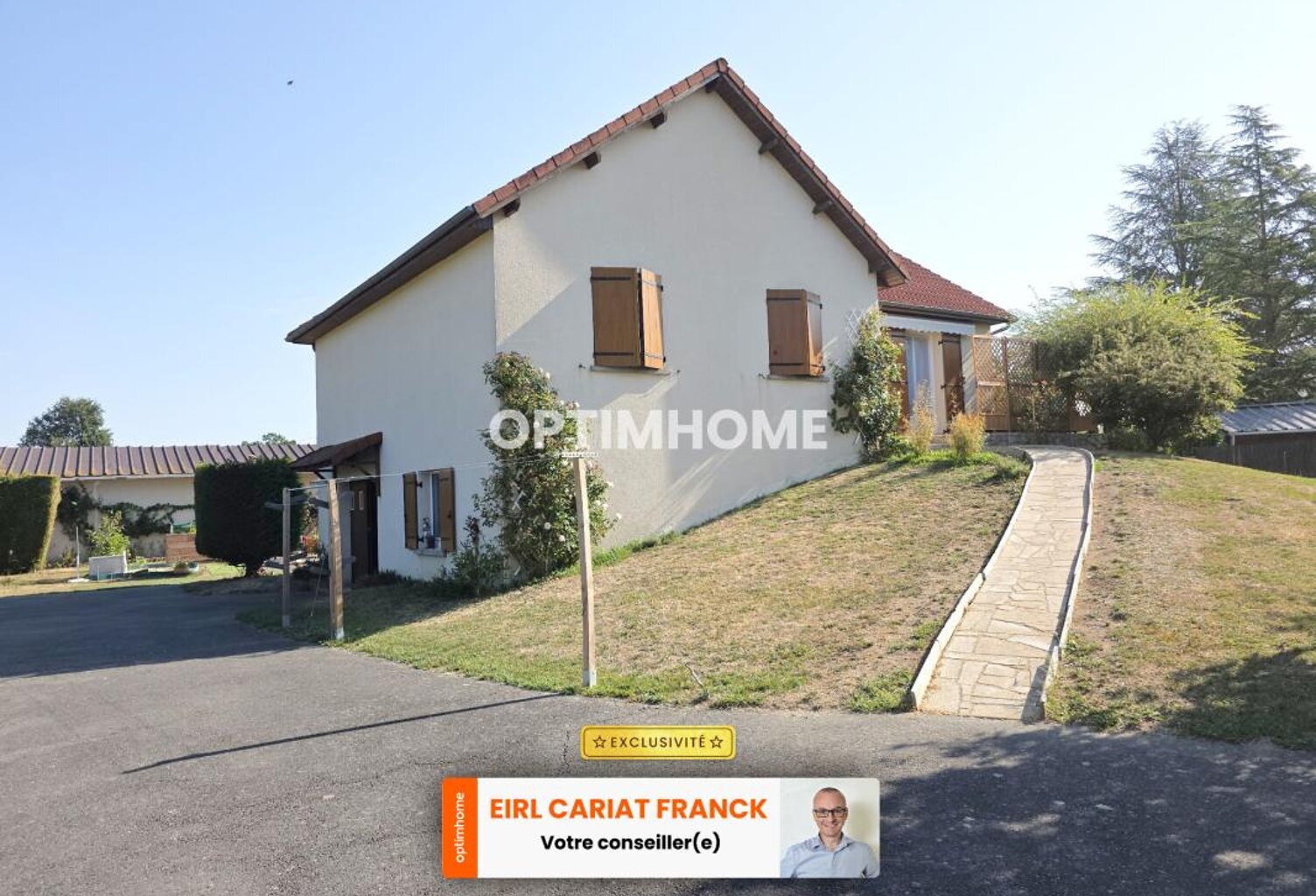 MAISON DE 101 M² AVEC DEPENDANCES, L’ENSEMBLE SUR 1320 M² DE TERRAIN CLOS — photo 1