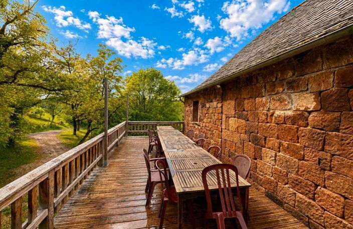 Maison en pierre avec terrasse – Un lieu plein de charme entre Conques et Marcillac — photo 3