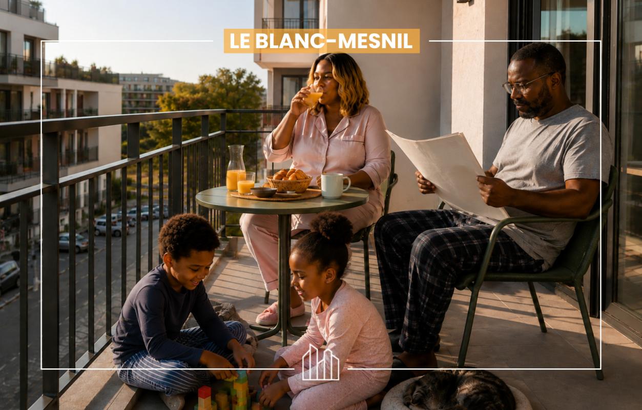 Appartement  T4 à vendre Blanc-Mesnil (Le) 93150