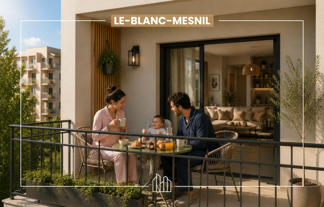 Appartement  T3 à vendre Blanc-Mesnil (Le) 93150