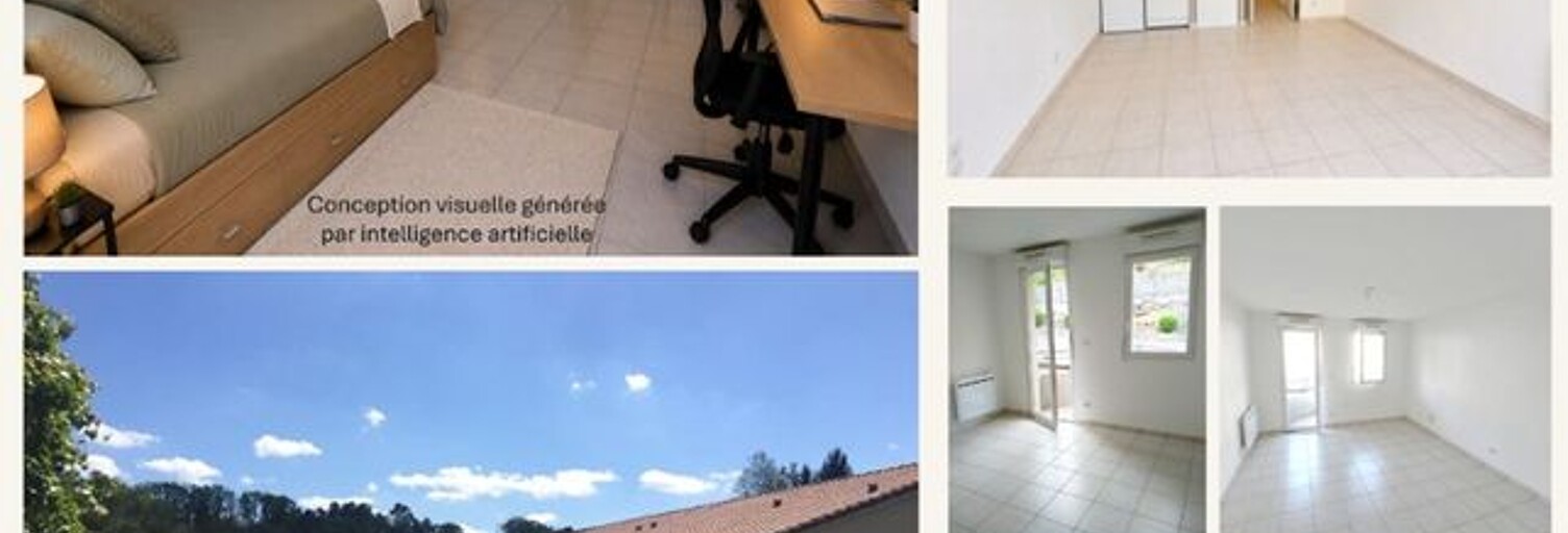 Appartement 1 Pièce 25 m² à louer à Champcevinel (24750)