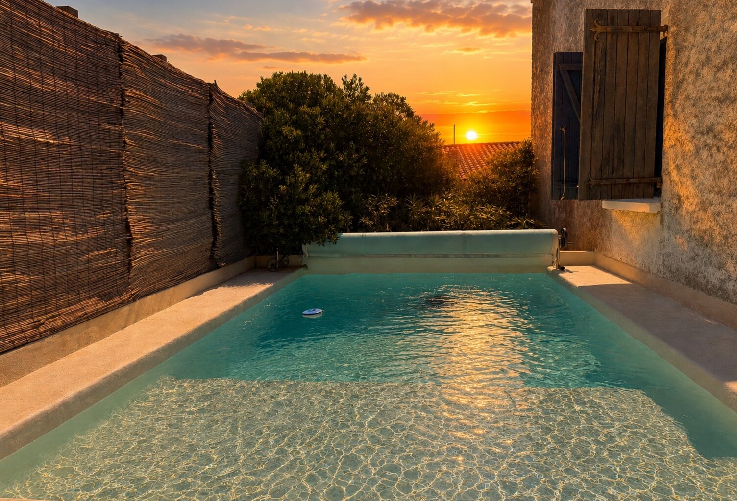 Maison à 2 min de la plage à Saint-Pierre-la-Mer – piscine, vue mer et T3 indépendant — photo 1