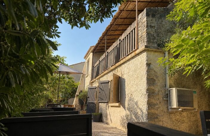 Maison à 2 min de la plage à Saint-Pierre-la-Mer – piscine, vue mer et T3 indépendant — photo 2