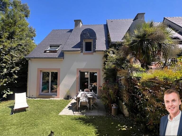 QUIMPER (29) – À VENDRE – Maison 4 pièces de 78 m² habitable - 74 m² carrez et 95 m² utile – Garage – Jardin — photo 1