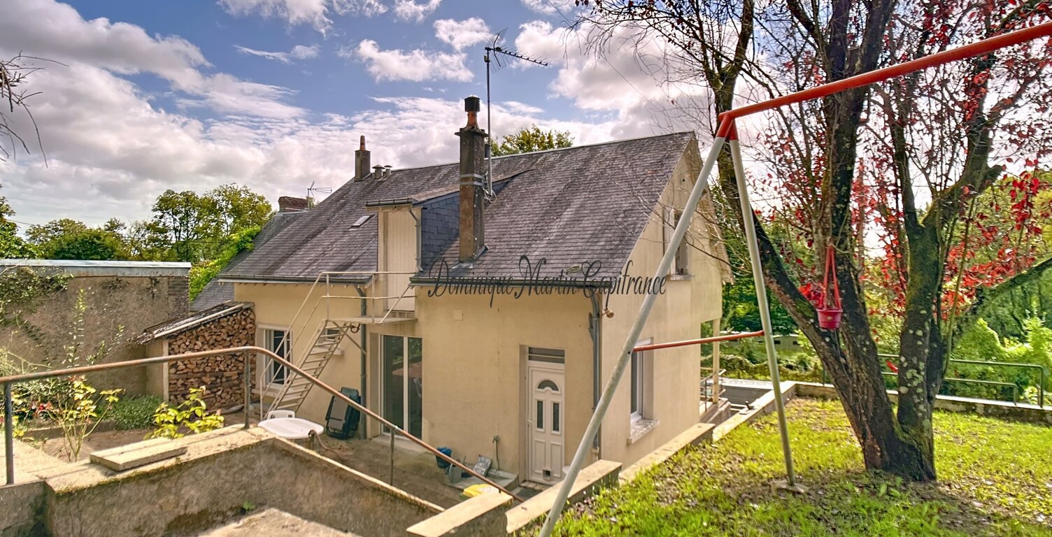 PONCÉ-SUR-LE-LOIR (72)-MAISON A VENDRE–2 CHAMBRES- GARAGE - JARDIN — photo 1
