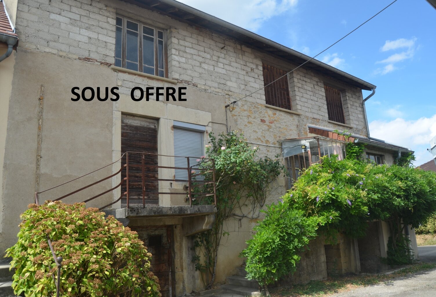 Maison à vendre 4 pièces VILLENEUVE SOUS PYMONT (39) — photo 1