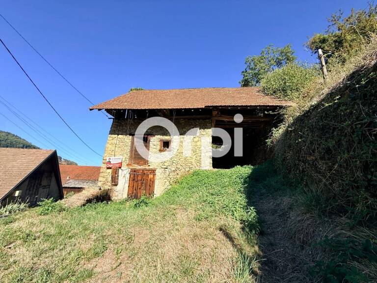 SAINTE-AGNÈS (38190) – GRANGE À RÉNOVER SUR TERRAIN DE 1 180 m² — photo 1