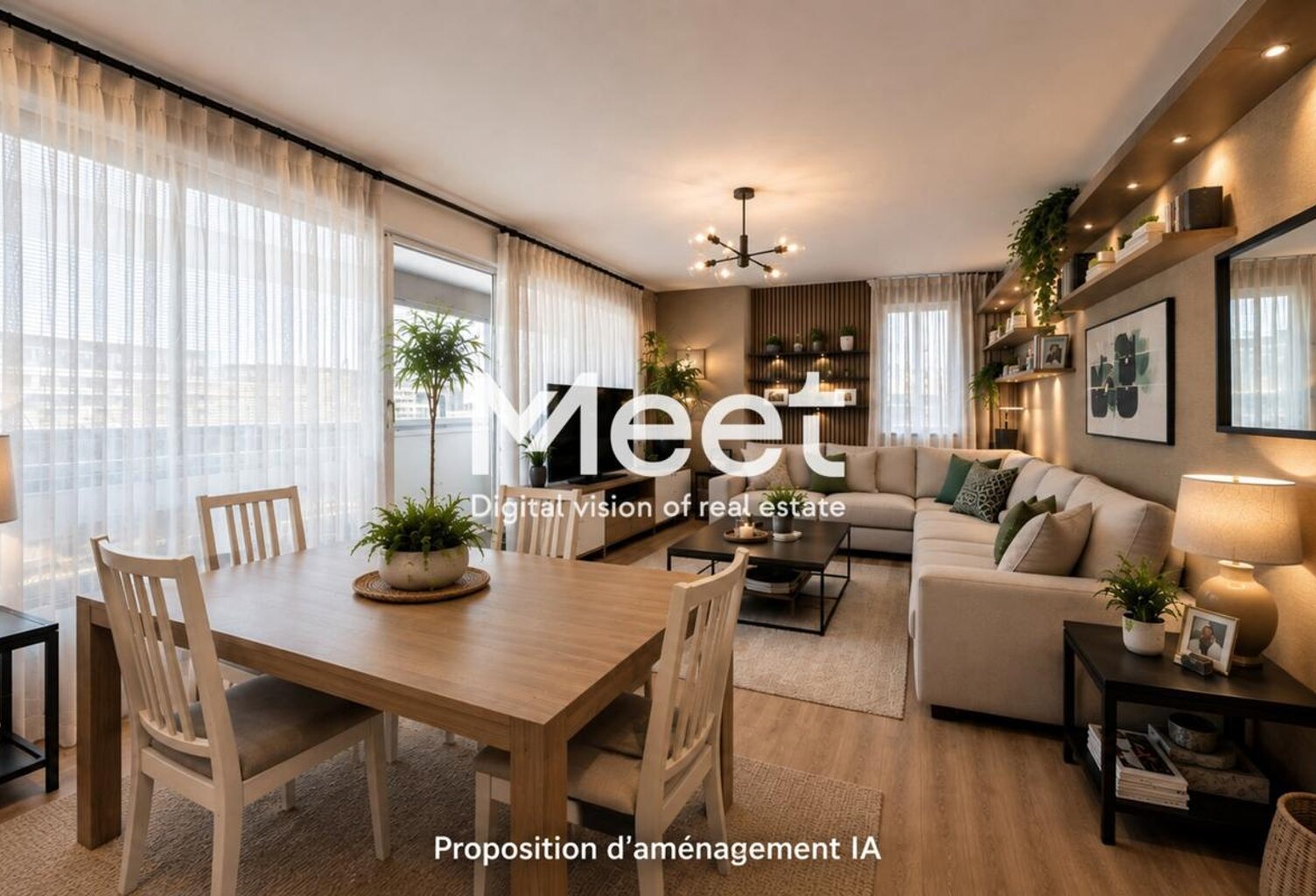 APPARTEMENT 3 PIÈCES AVEC LOGGIA ET PARKING - CLOS L'ANGLOIS - VITRY-SUR-SEINE — photo 1