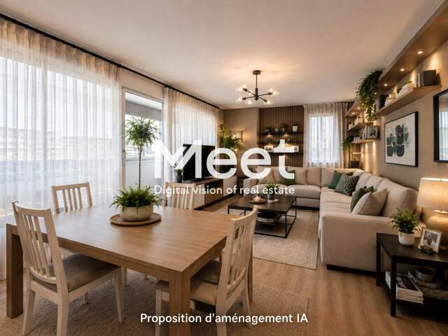 APPARTEMENT 3 PIÈCES AVEC LOGGIA ET PARKING - CLOS L'ANGLOIS - VITRY-SUR-SEINE — photo du bien
