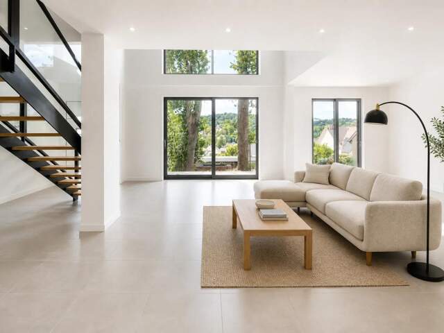 Maison neuve de 2025 avec 5 chambres, terrasse et vue dégagée — photo du bien