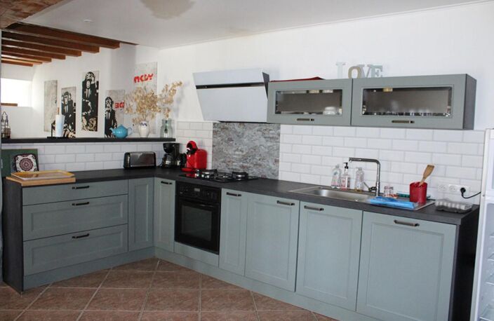Exclusivité ferme en pierre , lauze Maison Grandrieu 4 pièce(s) 130 m2 — photo 4