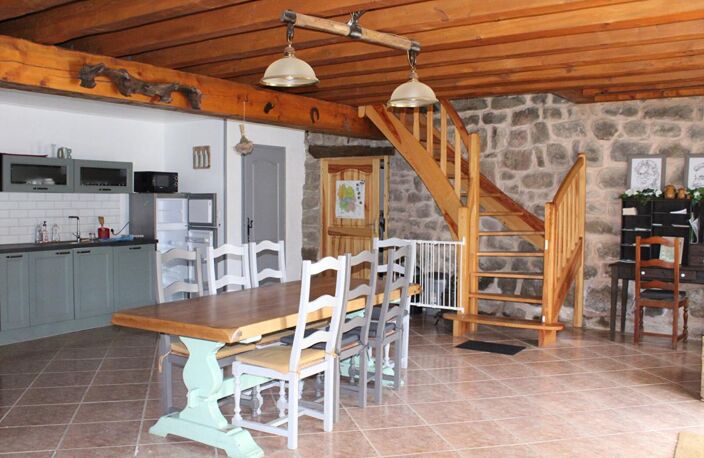Exclusivité ferme en pierre , lauze Maison Grandrieu 4 pièce(s) 130 m2 — photo 5