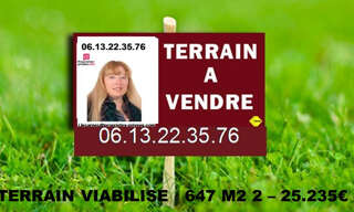 Terrain  647 m² à vendre à Lanvénégen (56320)