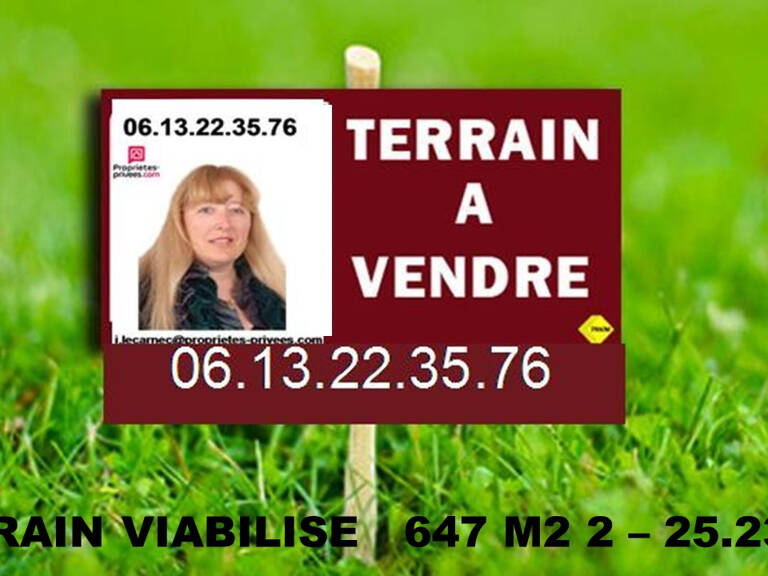 Lanvenegen  - Terrain à bâtir de 647 m2 viabilisé - Prix : 25.235.40 — photo 1