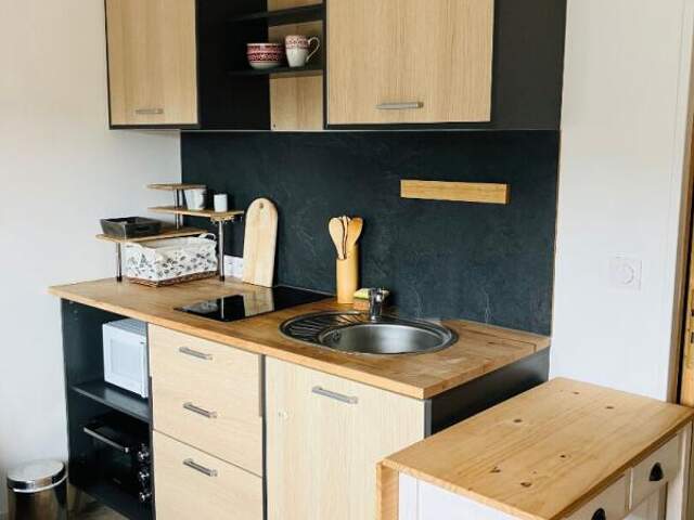 Studio loué en lisière de forêt à Camors, idéal investisseur — photo du bien