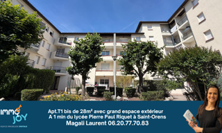 Appartement 1 Pièce 27 m² à louer à Saint-Orens-de-Gameville (31650)
