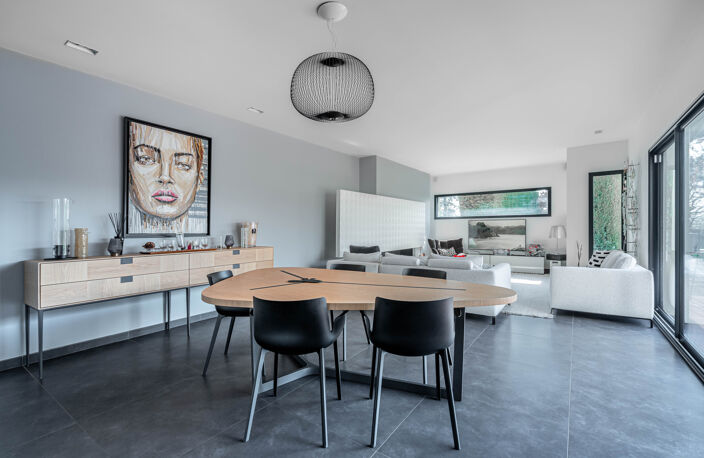 Maison contemporaine de 187m2 sur son terrain de 1000m2. — photo 3