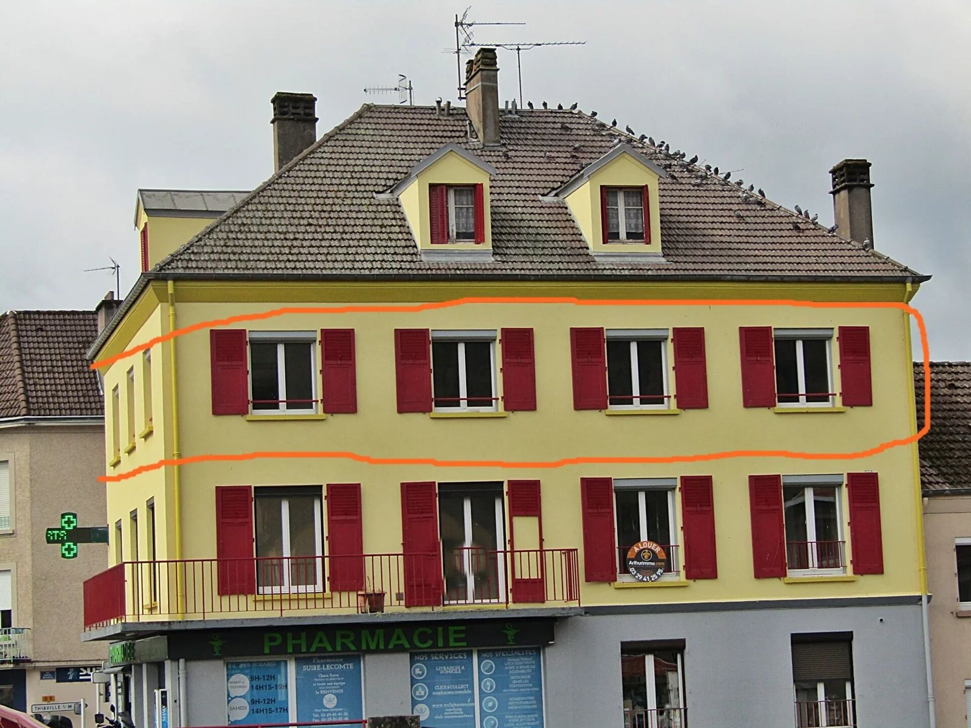 Appartement 6 pièces 117 m² · à Raon-l'Étape · 117 m² · 650 €/mois