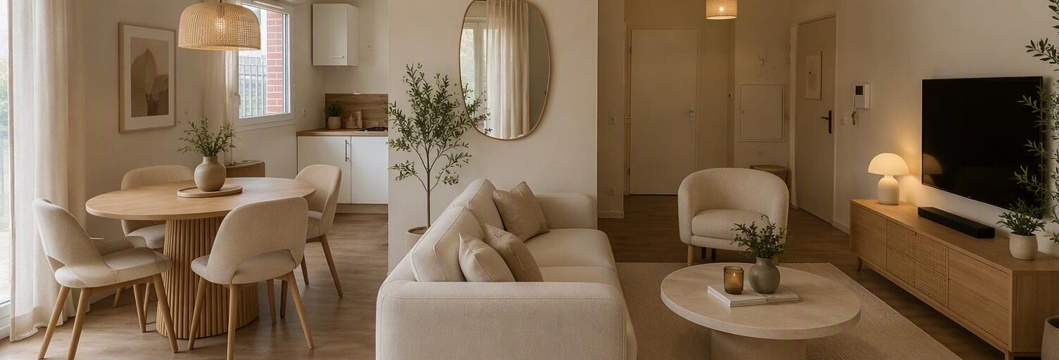 Appartement 2 Pièces 46 m² à vendre à Saint-Fargeau-Ponthierry (77310)