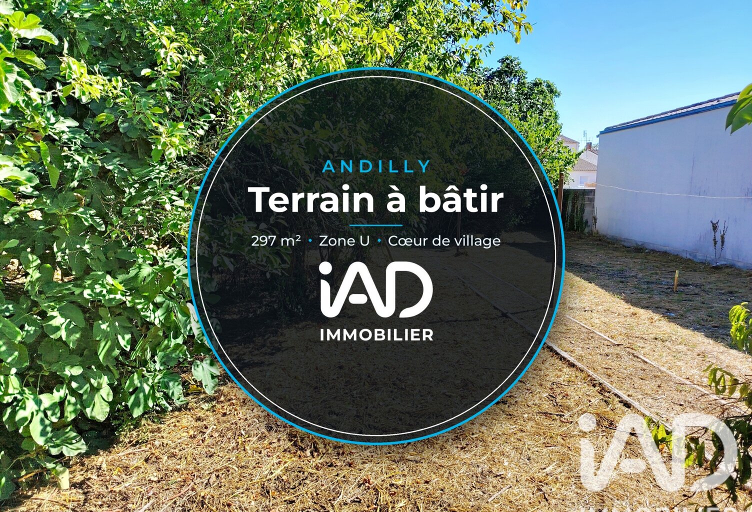 Vente Terrain à bâtir 297 m&sup2; — photo 1