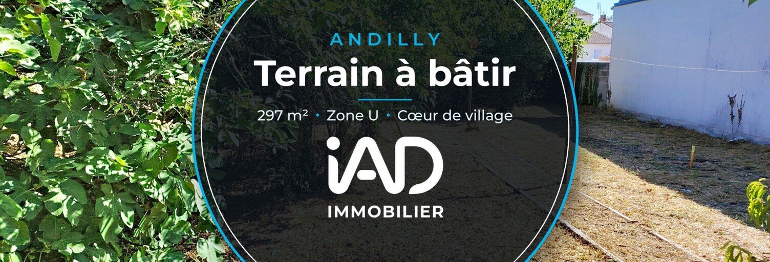 Terrain  297 m² à vendre à Andilly-les-Marais (17230)