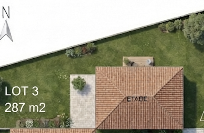 Vente Terrain à bâtir 287 m&sup2; — photo 2