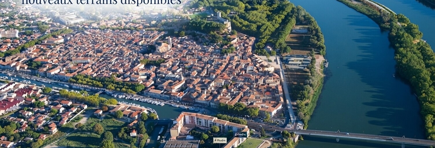 Terrain  292 m² à vendre à Beaucaire (30300)