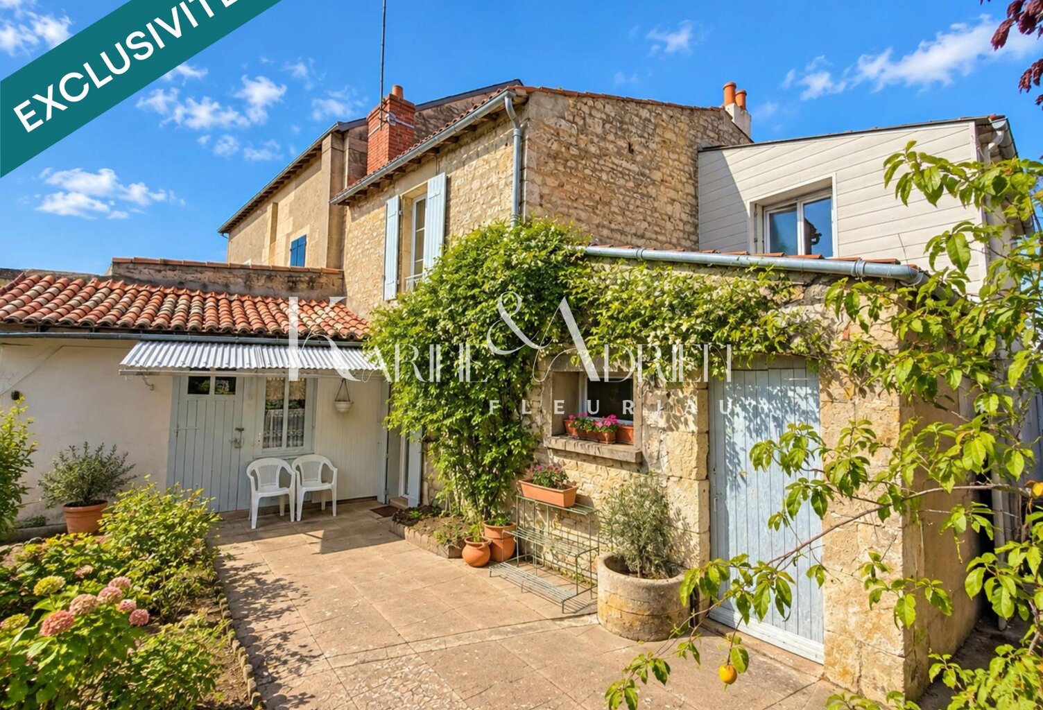MAISON DE VILLE ET SON STUDIO ATTENANT À PROXIMITÉ DES COMMODITÉS — photo 1