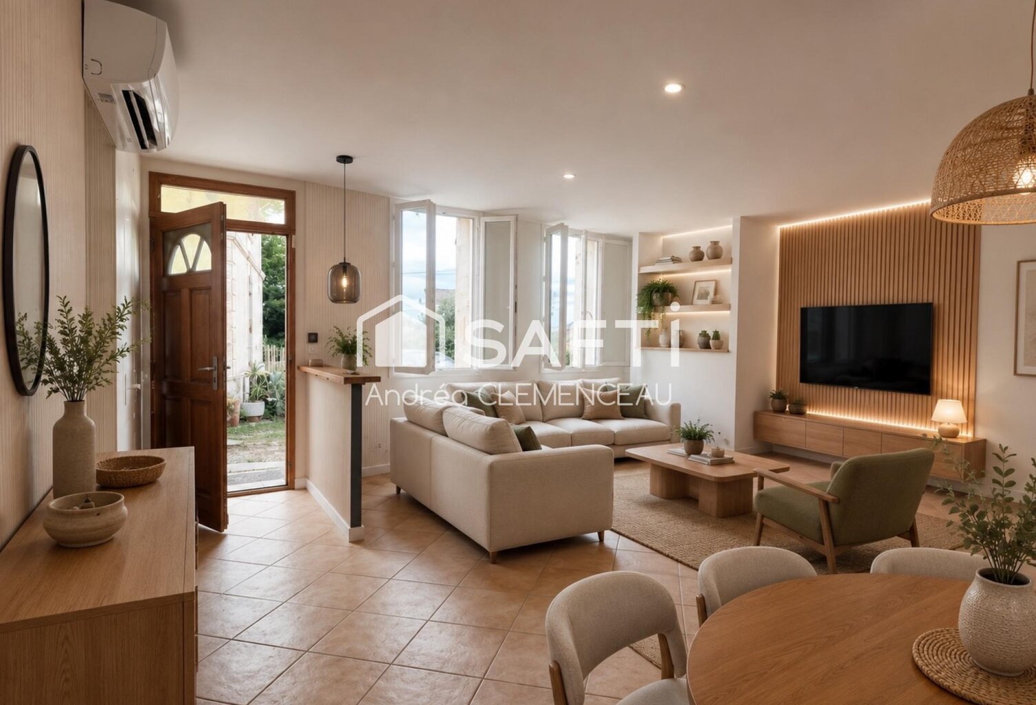 Maison à vendre en pierre, à Tauriac avec jardin et jolie vue — photo 1