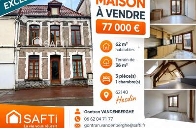 Maison 62 m²  3 niveaux  À terminer de rénover  Idéal investisseur ou 1er achat ! — photo du bien