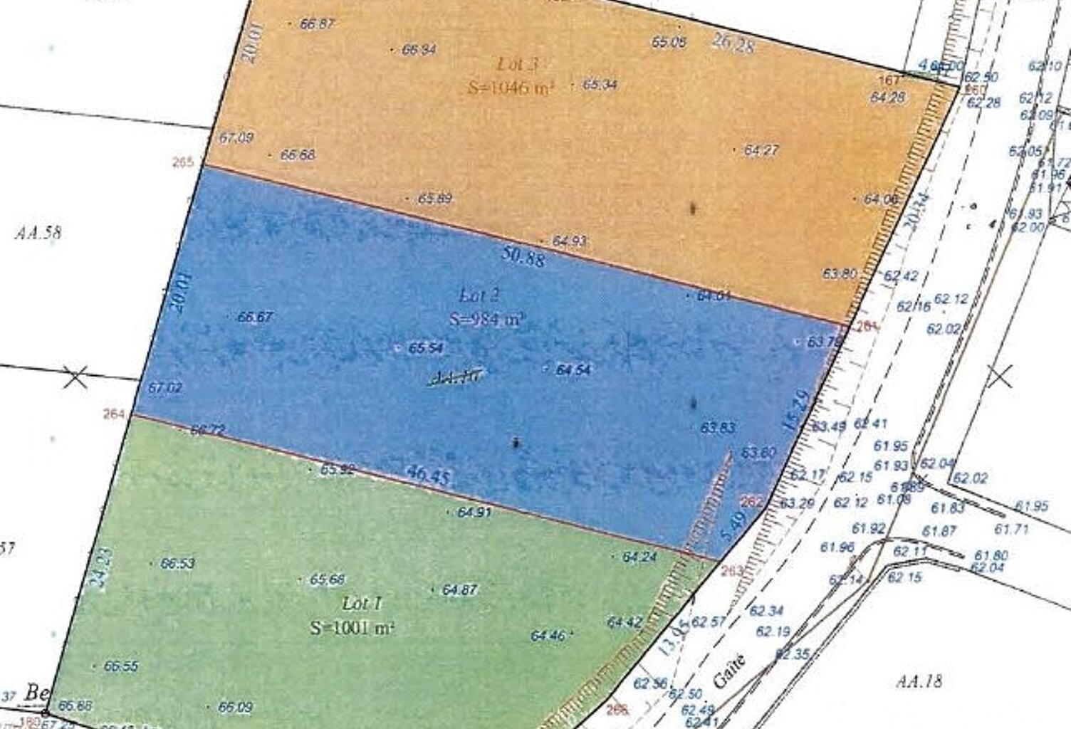 Vente Terrain à bâtir 3 031 m&sup2; — photo 1